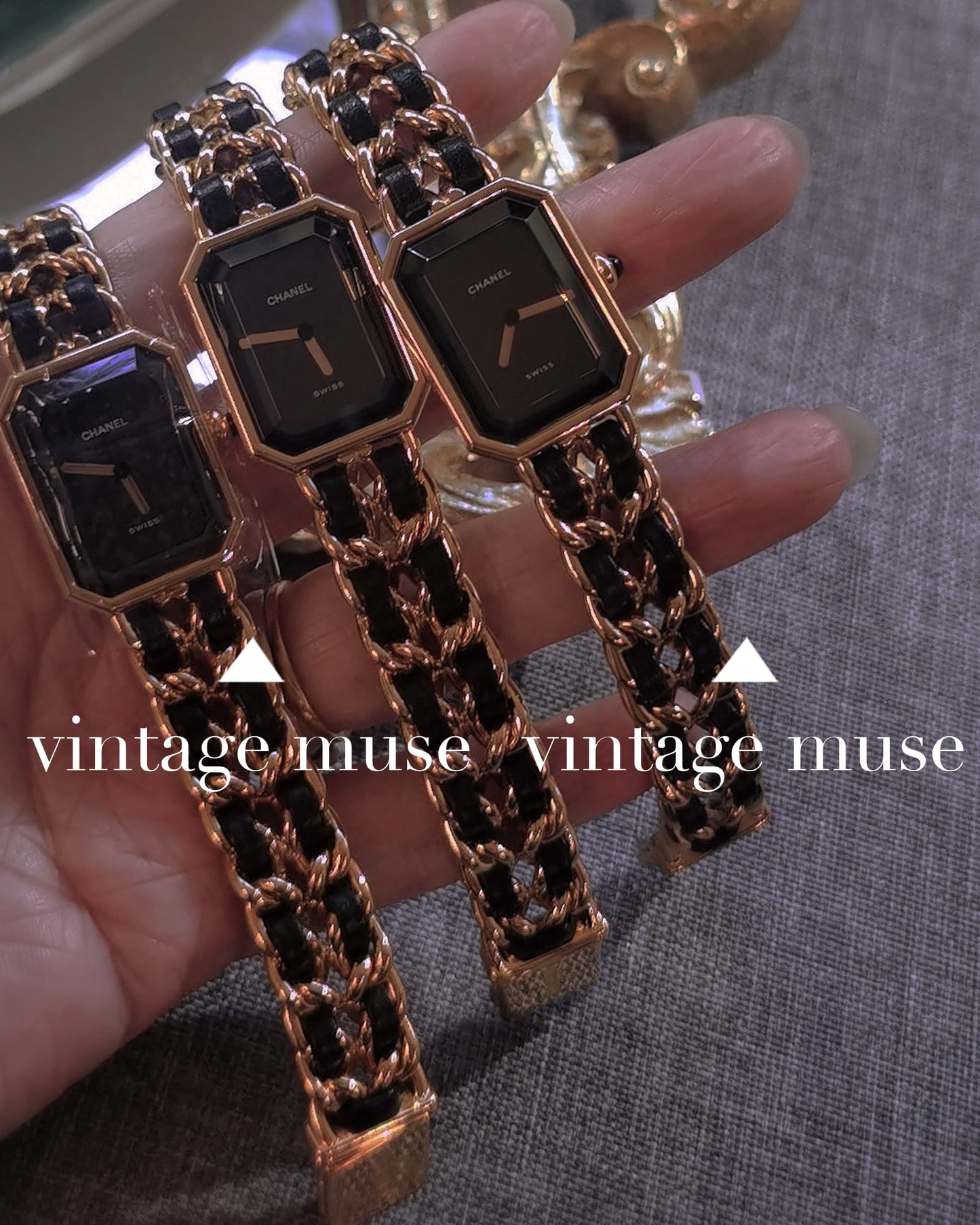 Pre-loved Chanel Vintage PREMIÈRE Watch size M