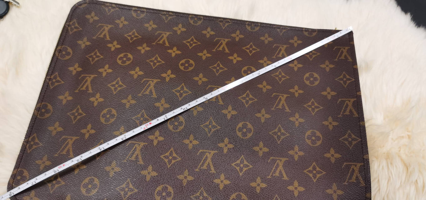 Pre-loved Louis Vuitton Vintage Document Bag Laptop Bag Monogram