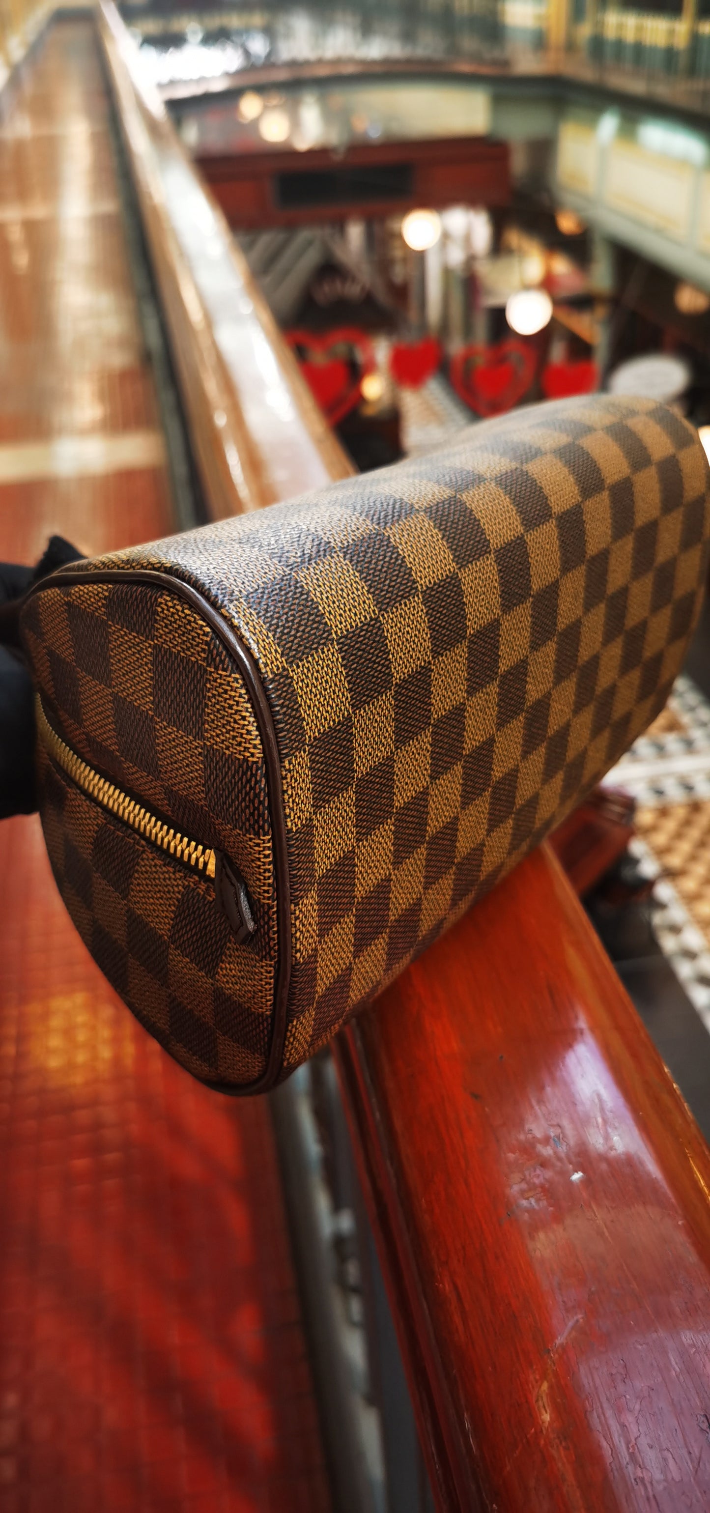 Pre-loved Louis Vuitton Ribera Damier Mini Handbag