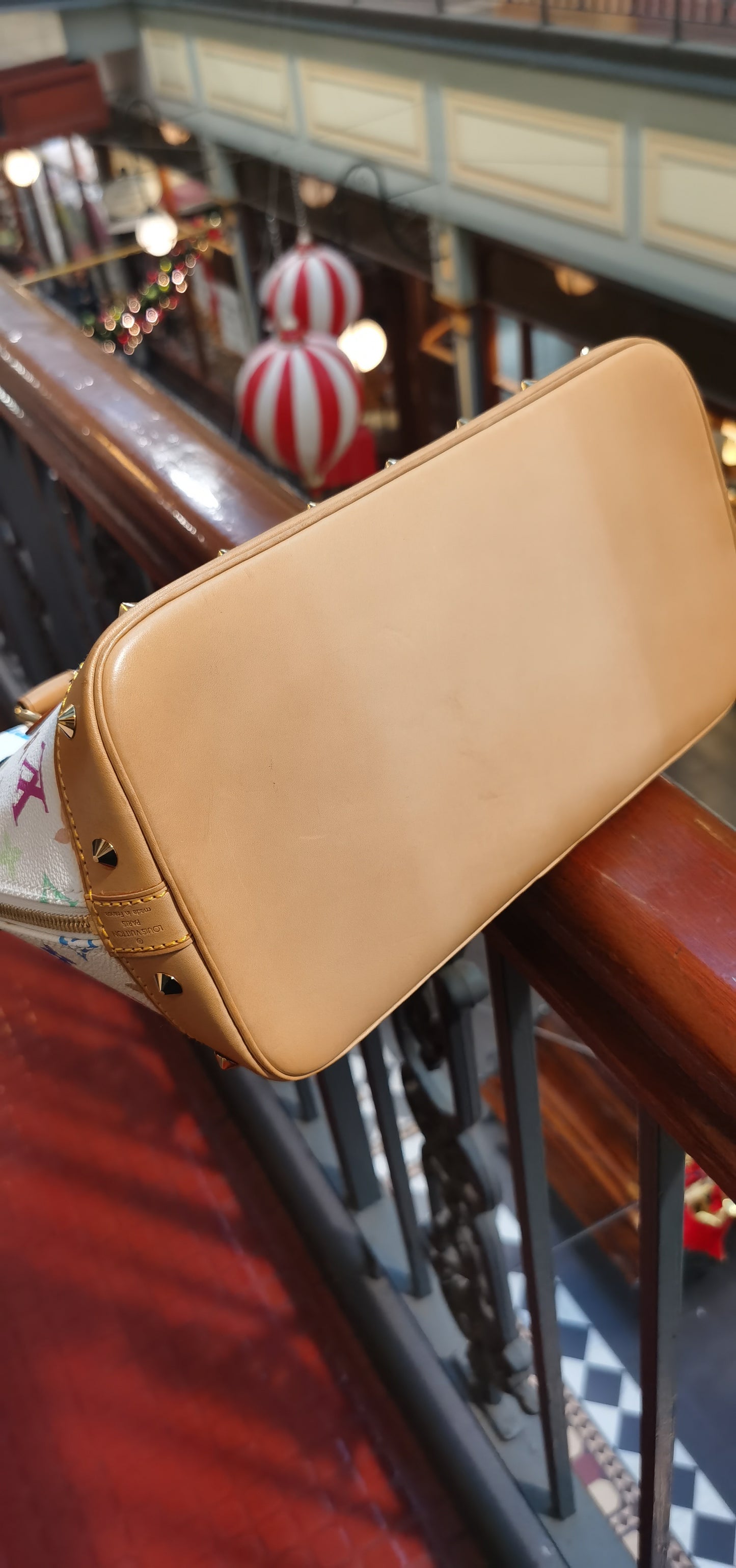 Pre-loved Louis Vuitton x Takashi Murakami 2003 Alma Handbag PM