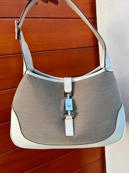 Pre-loved Gucci Jackie Vintage Leather Handba