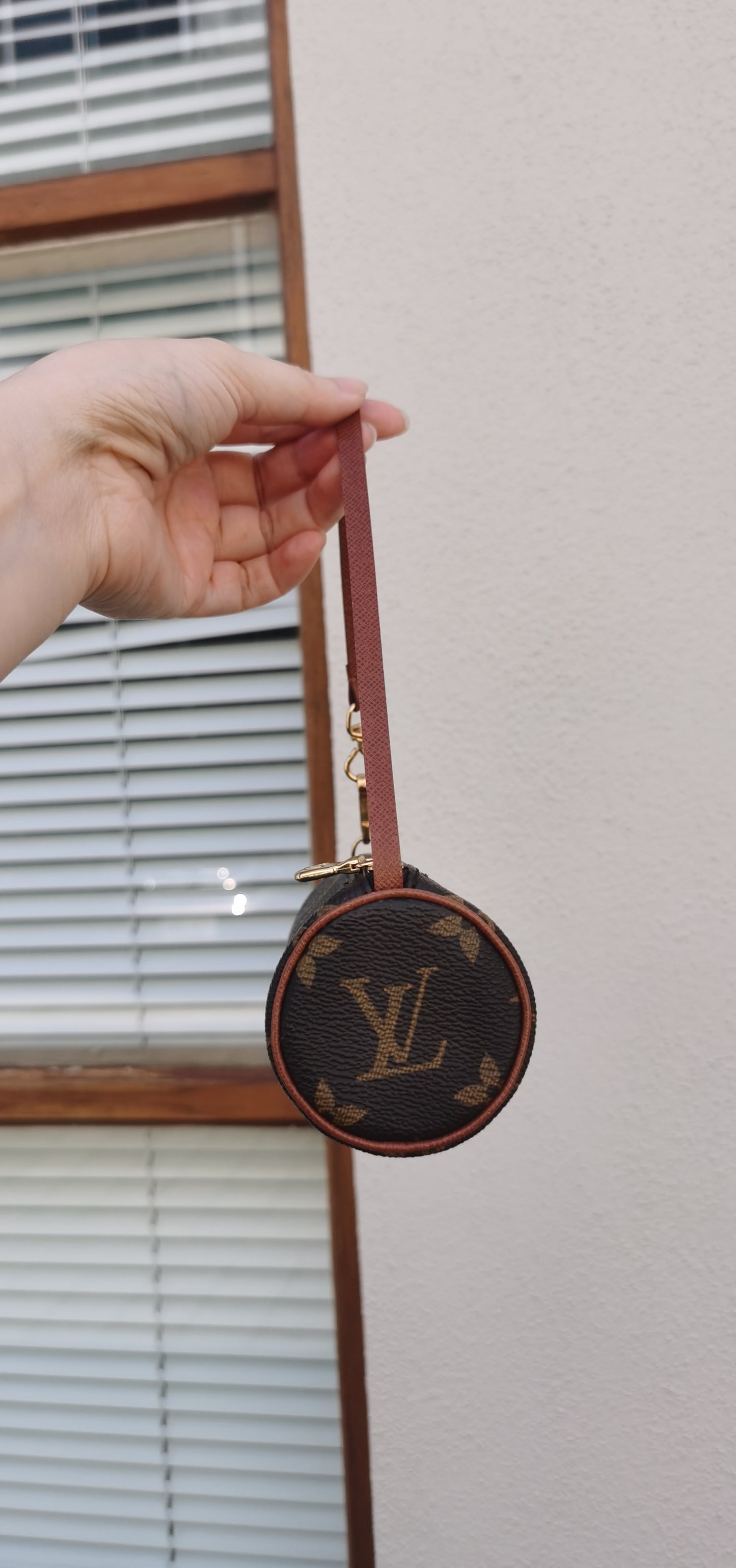 Pre-loved Louis Vuitton Papillon Leather Mini Bag