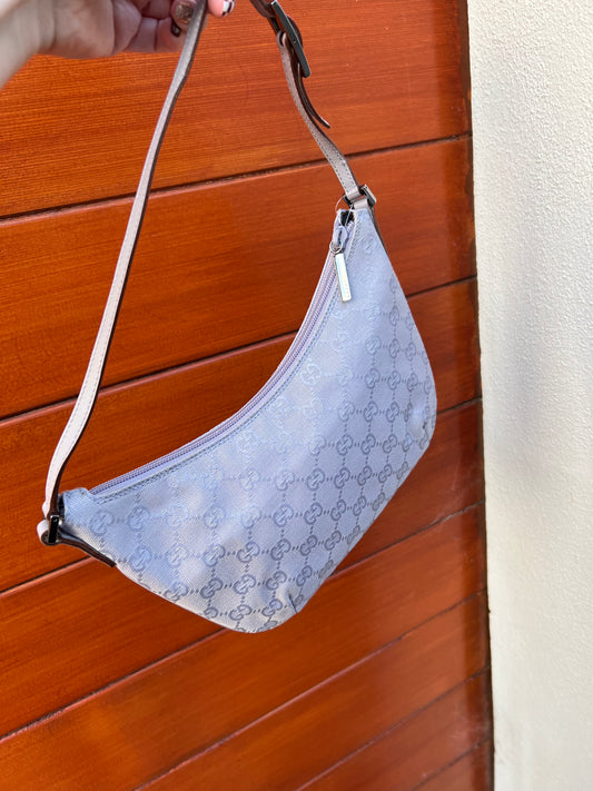 Pre-loved Gucci Light Purple Monogram Bag