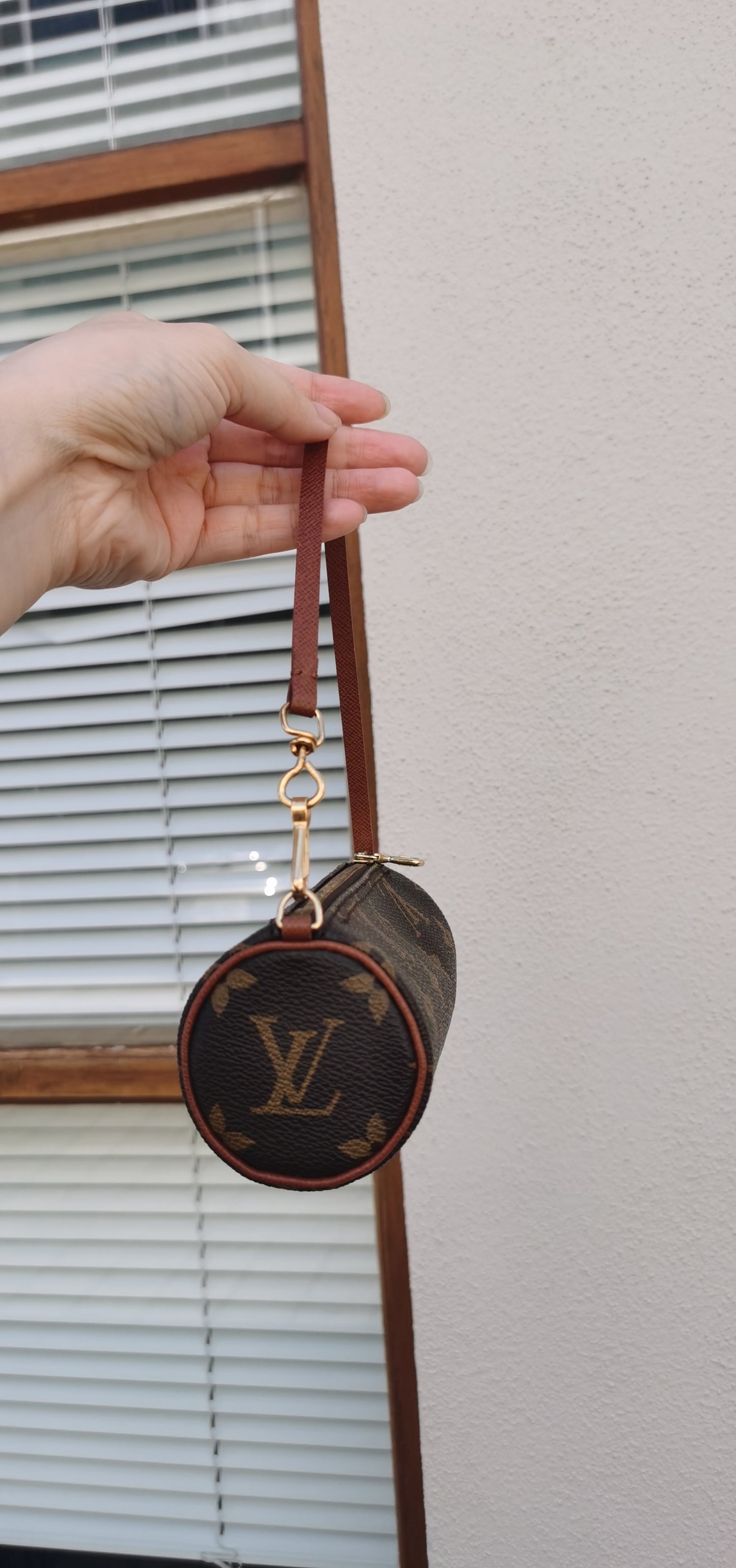 Pre-loved Louis Vuitton Papillon Leather Mini Bag