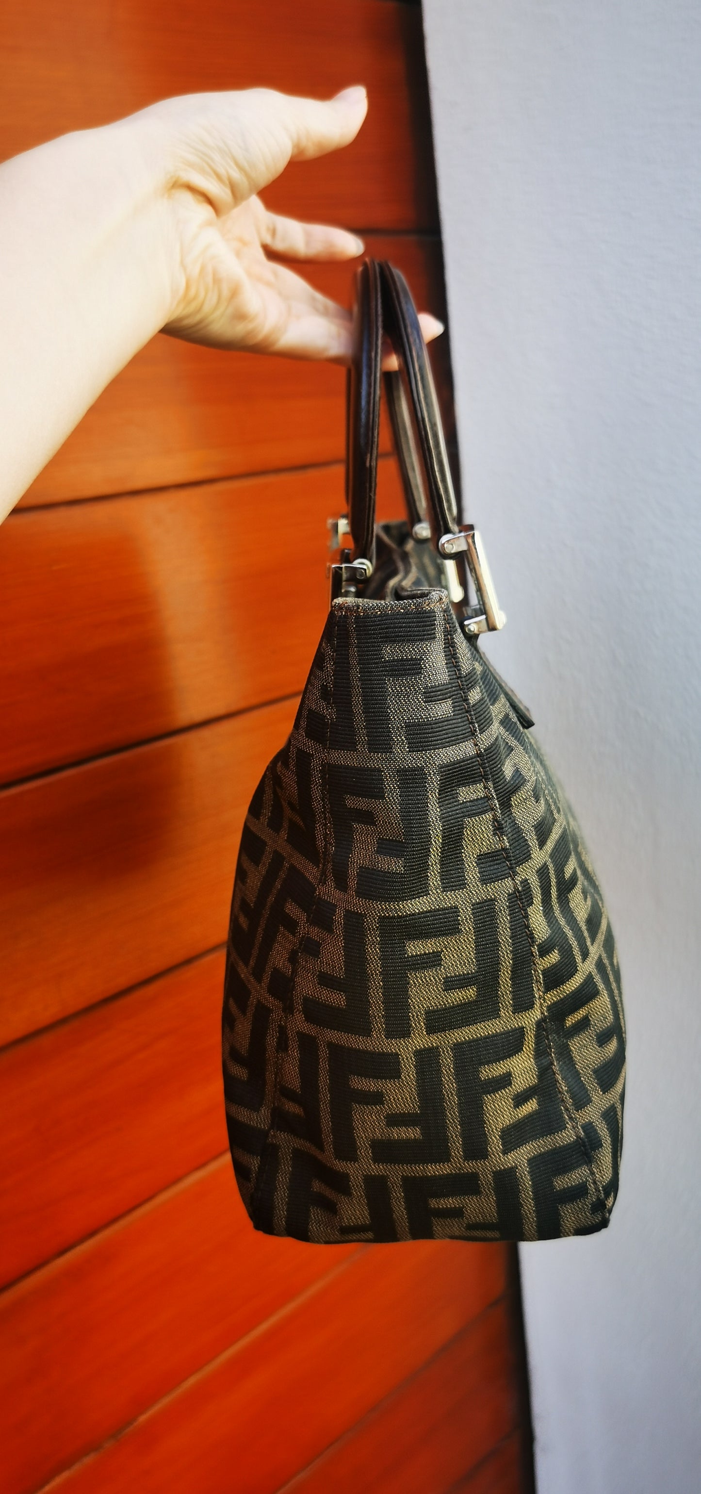 Pre-loved Fendi Vintage Pre-Owned 1990s Zucca tote bag