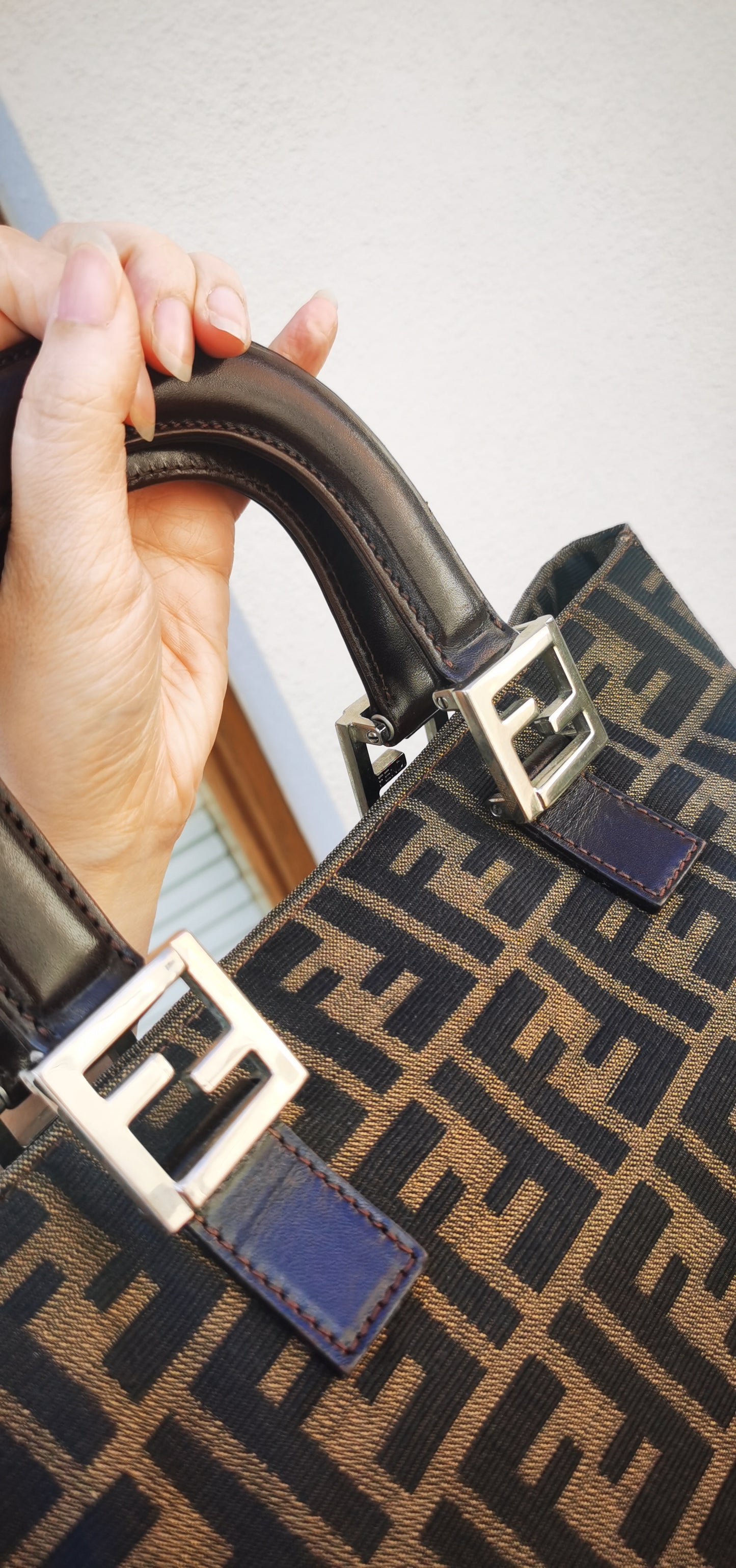 Pre-loved Fendi Vintage Pre-Owned 1990s Zucca tote bag