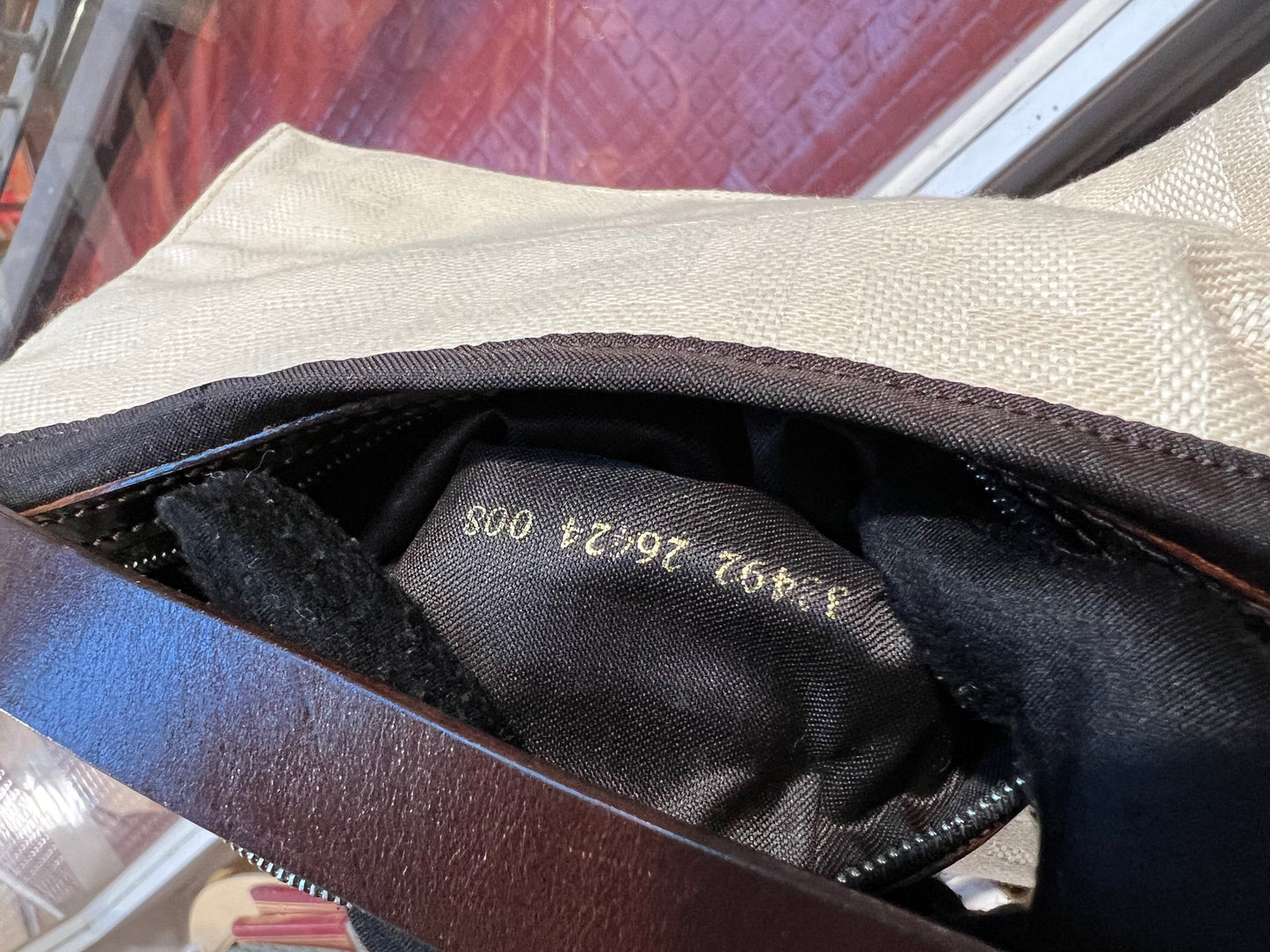 Pre-loved Fendi Vintage Zucca Baguette bag