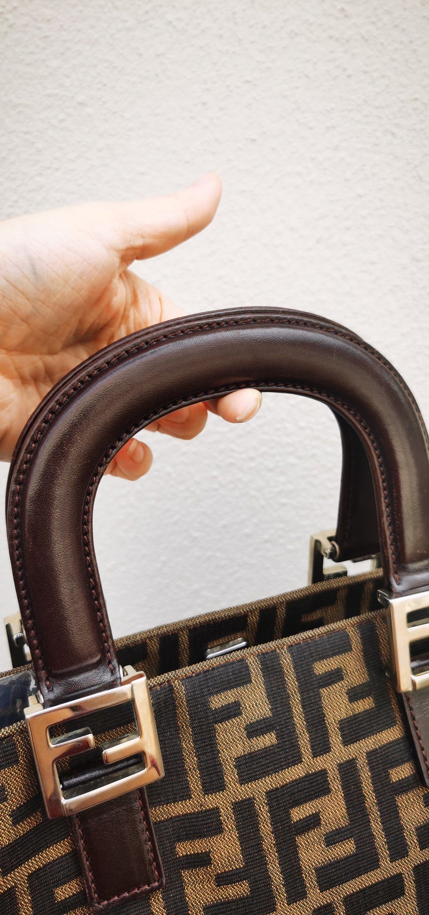Pre-loved Fendi Vintage Pre-Owned 1990s Zucca tote bag