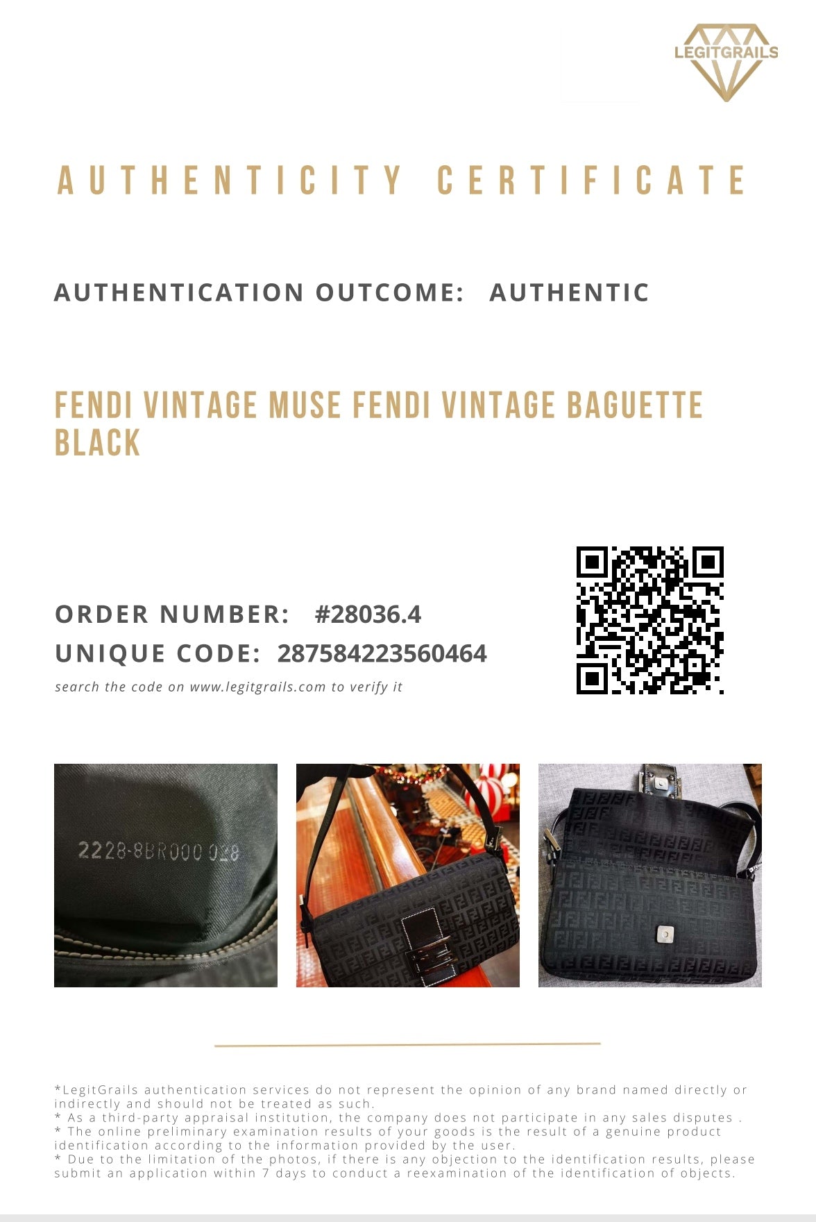 Pre-loved Fendi Vintage Baguette Handbag Black