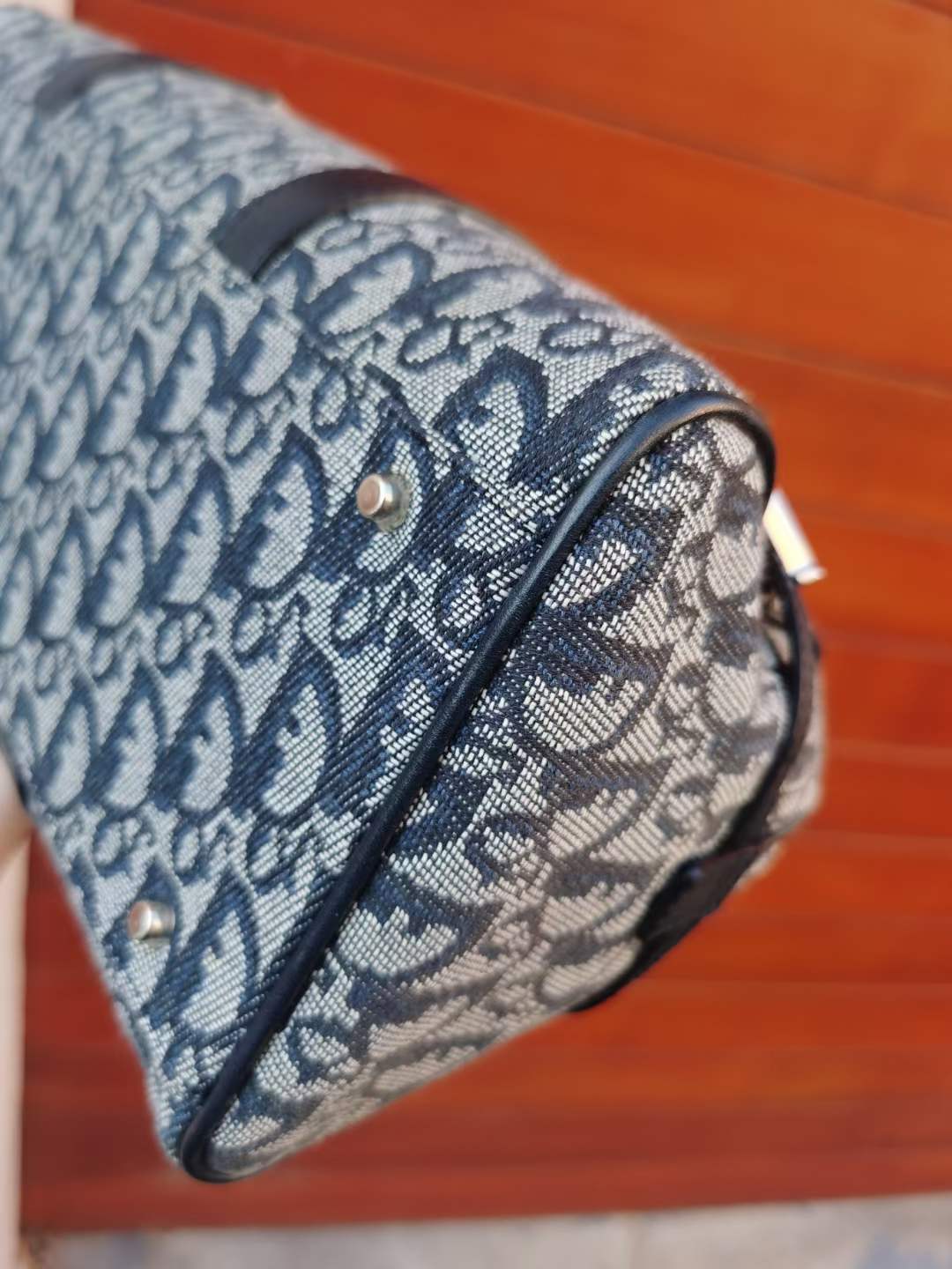 Pre-loved Christian Dior Vintage Trotter Shoulder Bag