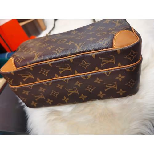 Pre-loved Louis Vuitton Vintage Nile Cloth Crossbody Bag Monogram