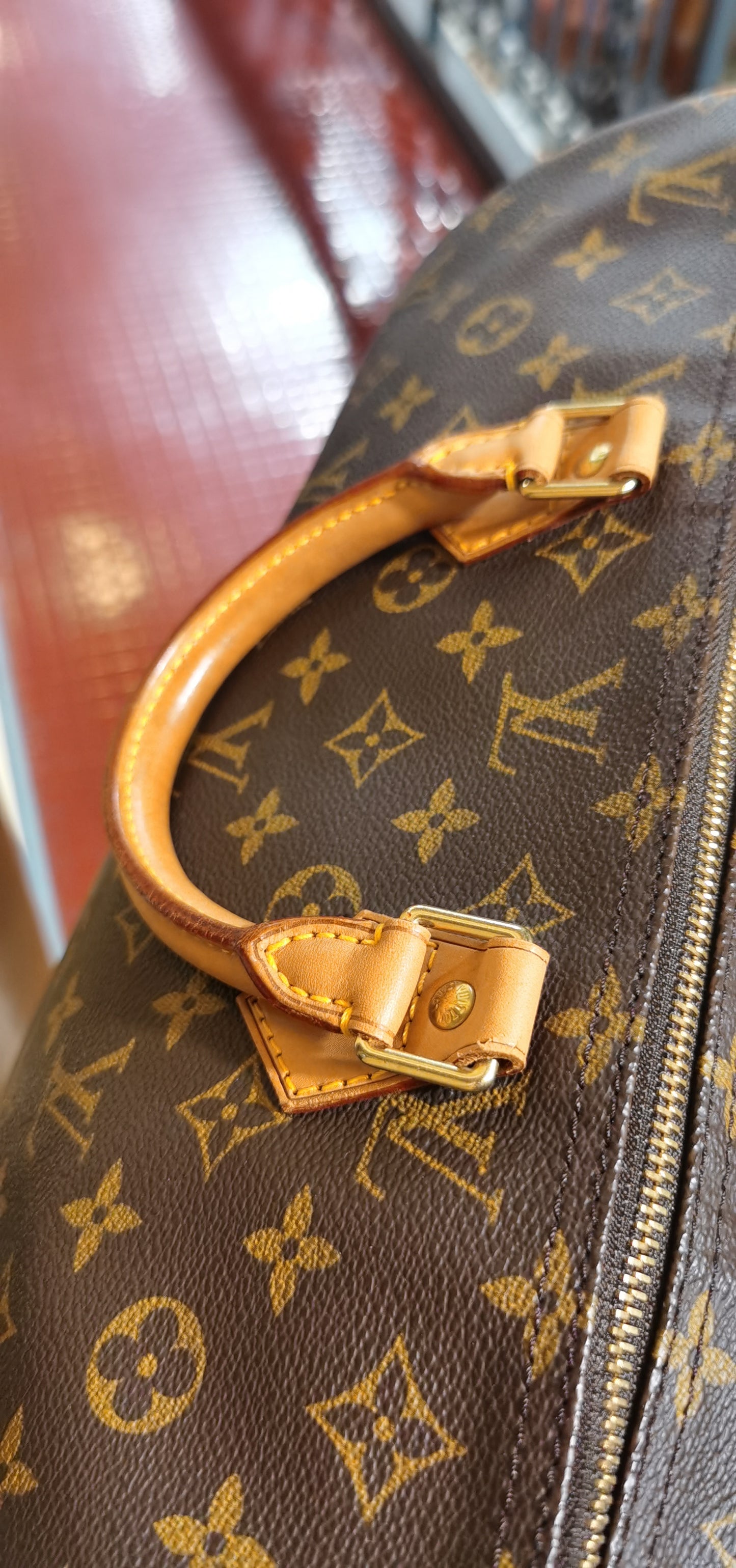 Pre-loved Louis Vuitton Vintage Speedy 40 Leather Handbag