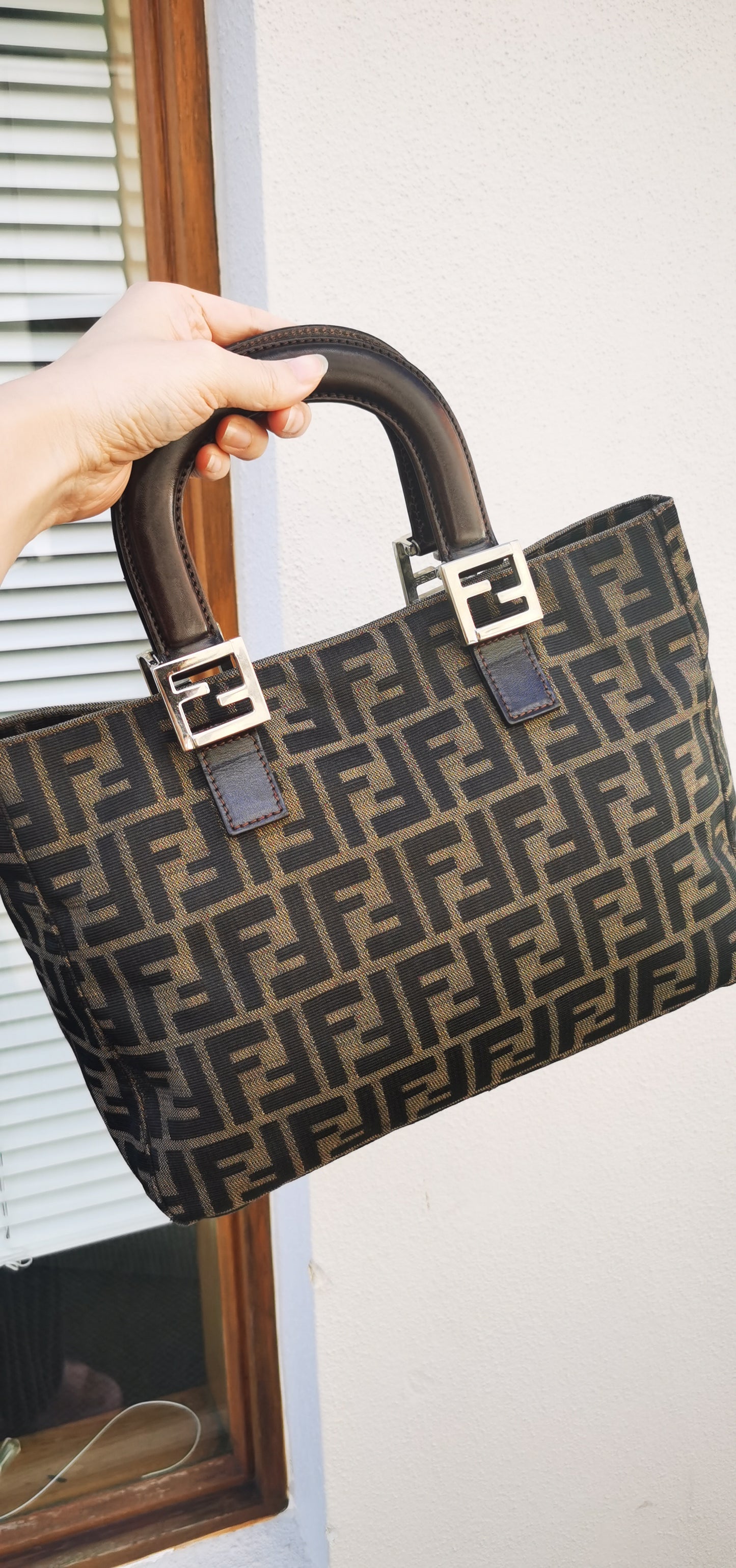 Pre-loved Fendi Vintage Pre-Owned 1990s Zucca tote bag