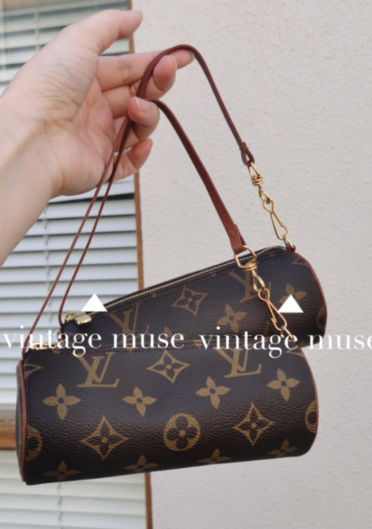 Pre-loved Louis Vuitton Papillon Leather Mini Bag