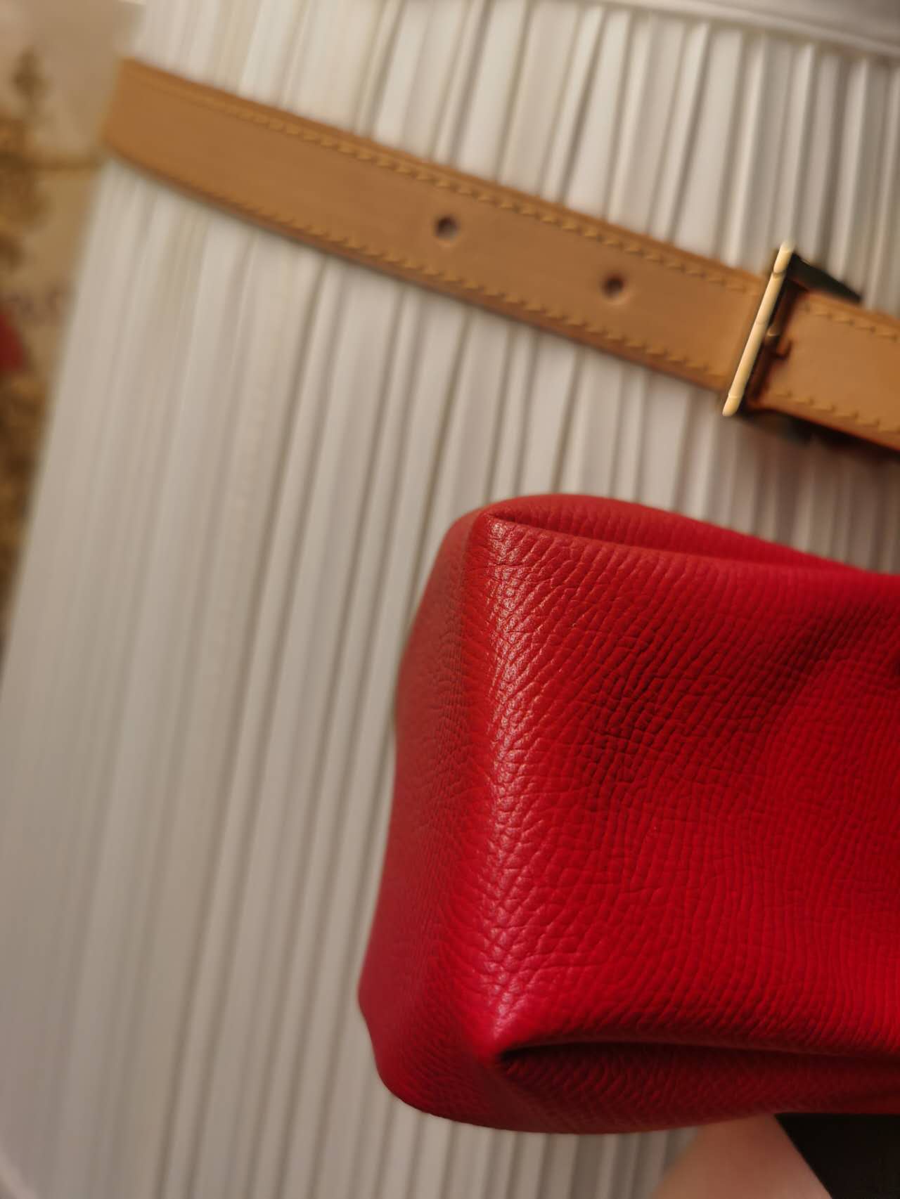 Pre-loved Hermès Mini Vespa Leather Bag