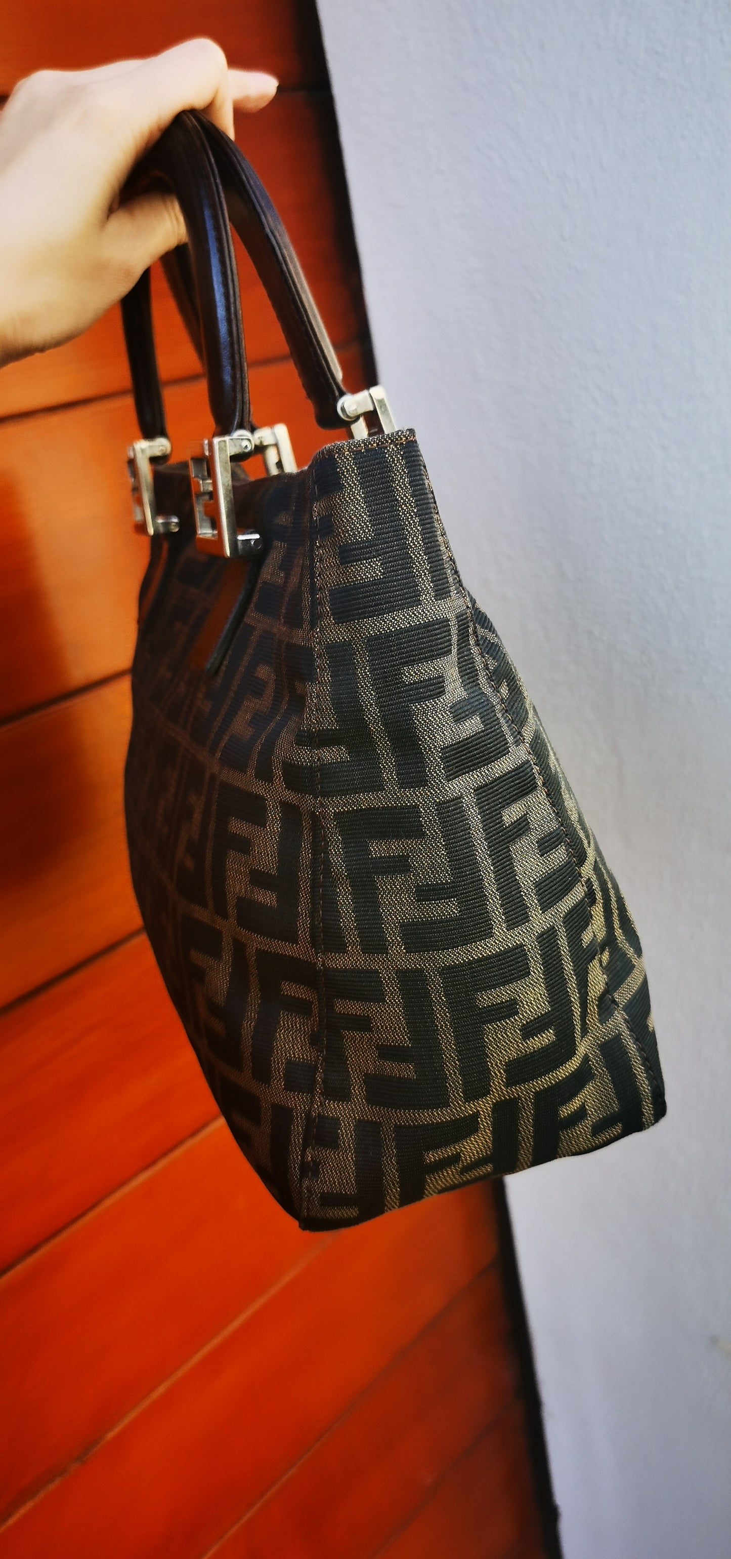 Pre-loved Fendi Vintage Pre-Owned 1990s Zucca tote bag