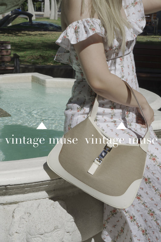 Pre-loved Gucci Jackie Vintage Leather Handba