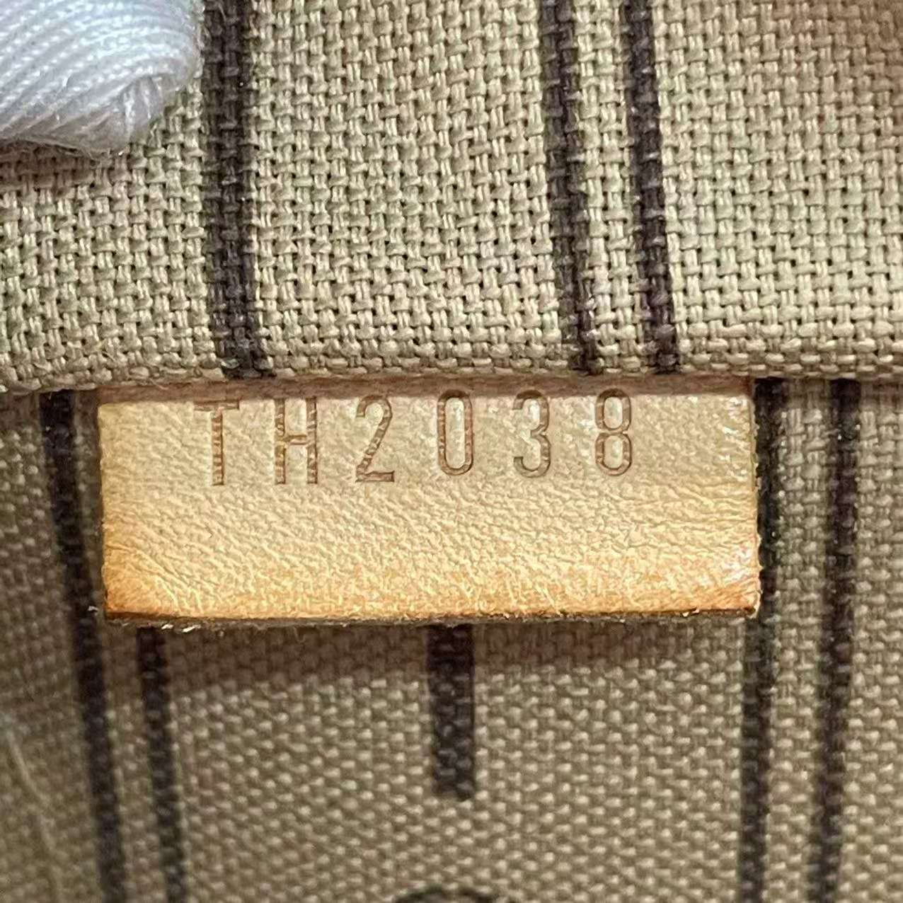 Pre-loved Louis Vuitton Neverfull Leather Tote GM Monogram 2008