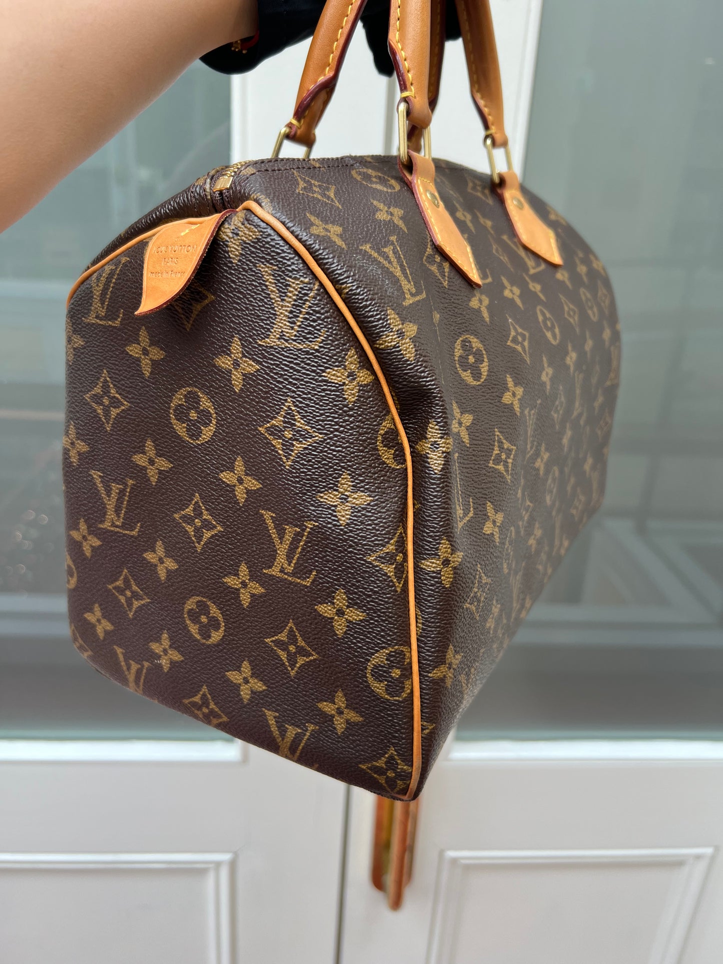 Pre-loved Louis Vuitton Speedy 30 Handbag Monogram 2017