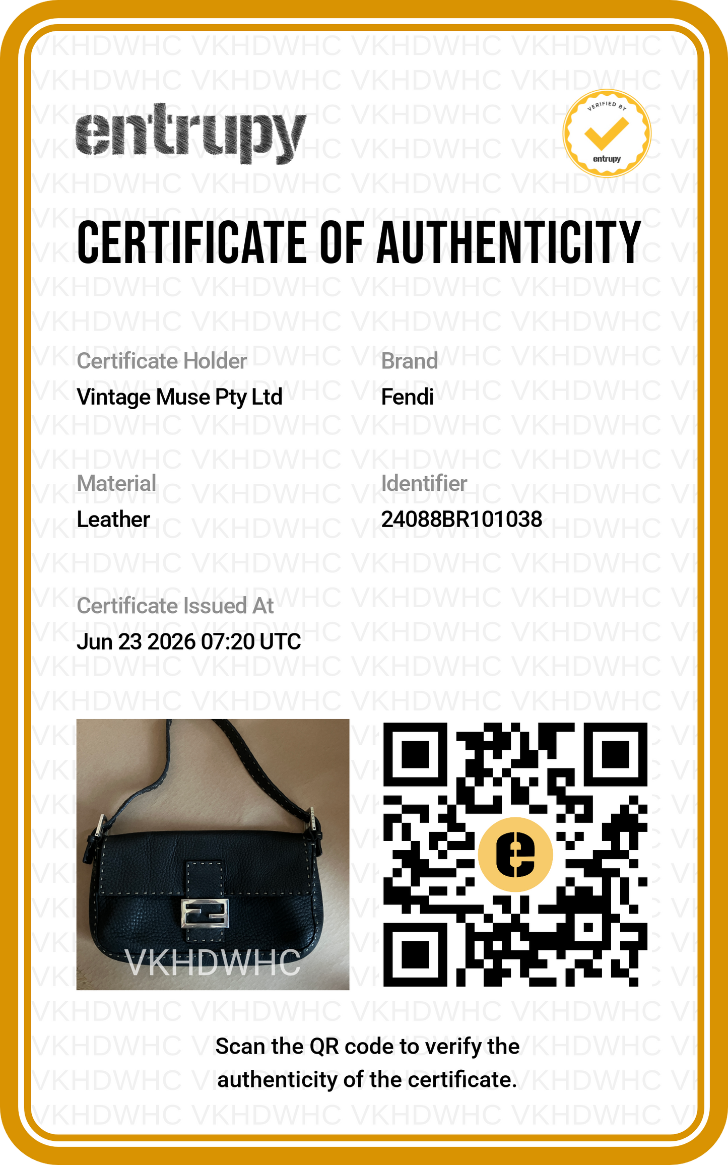 Pre-loved Fendi Baguette Black Cuoio Romano Leather Selleria with Sterling Silver Hardware