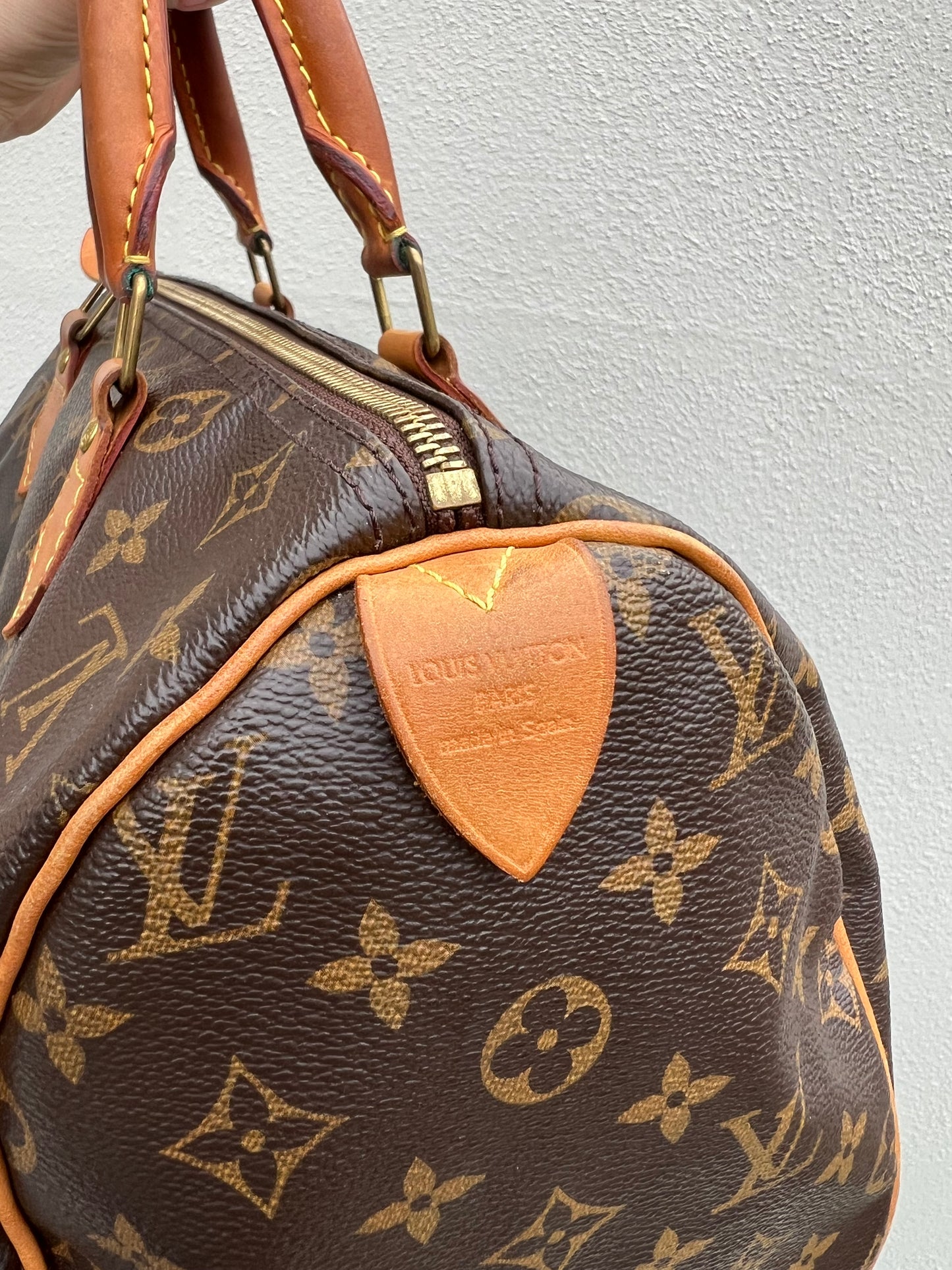 Pre-loved Louis Vuitton Speedy 30 Handbag Monogram 2012
