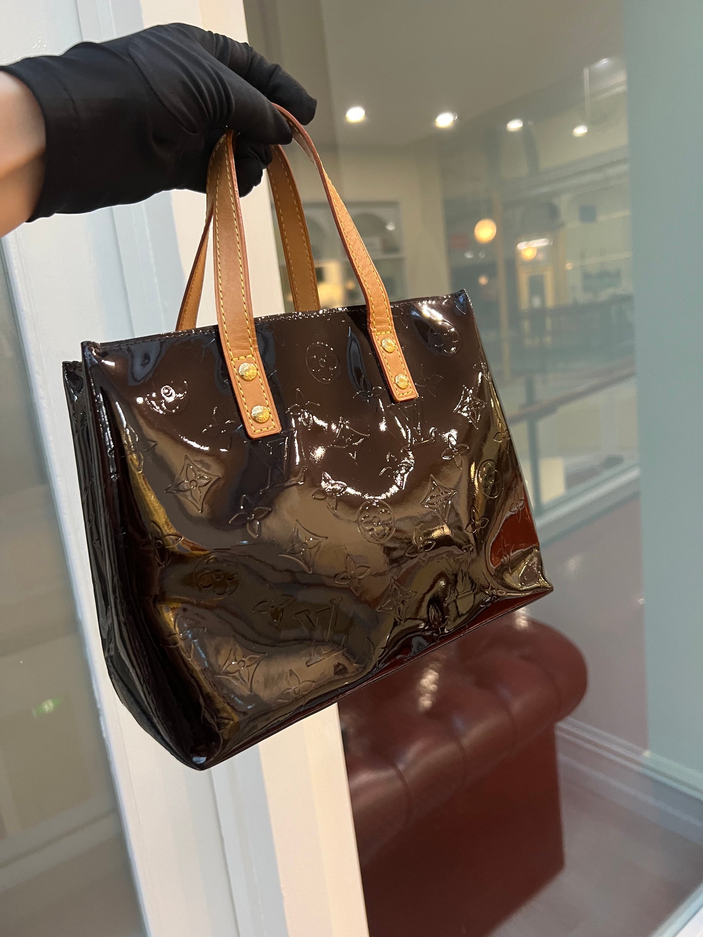 Pre-loved Louis Vuitton Reade PM Tote Bag 2008