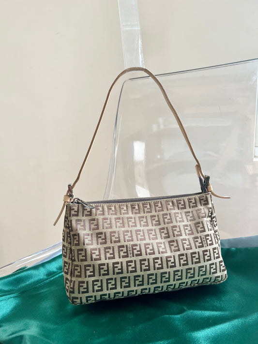 Pre-loved Fendi Vintage Zucchino Handbag