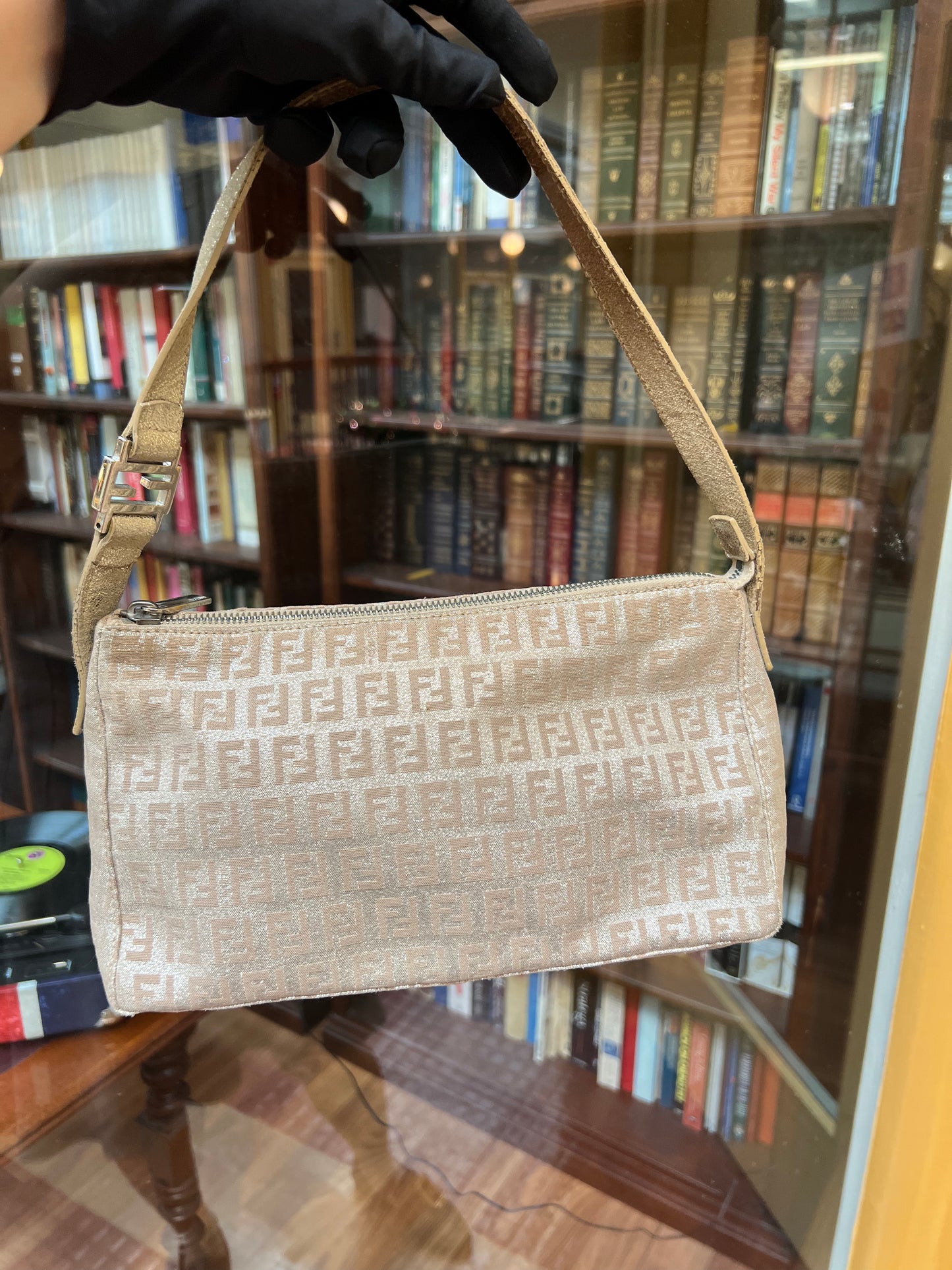 Pre-loved Fendi Vintage Zucchino Handbag