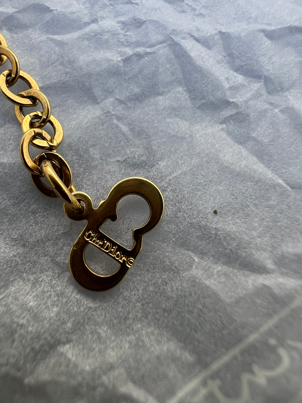Pre-loved Christian Dior Vintage Crystal-embellished Necklace