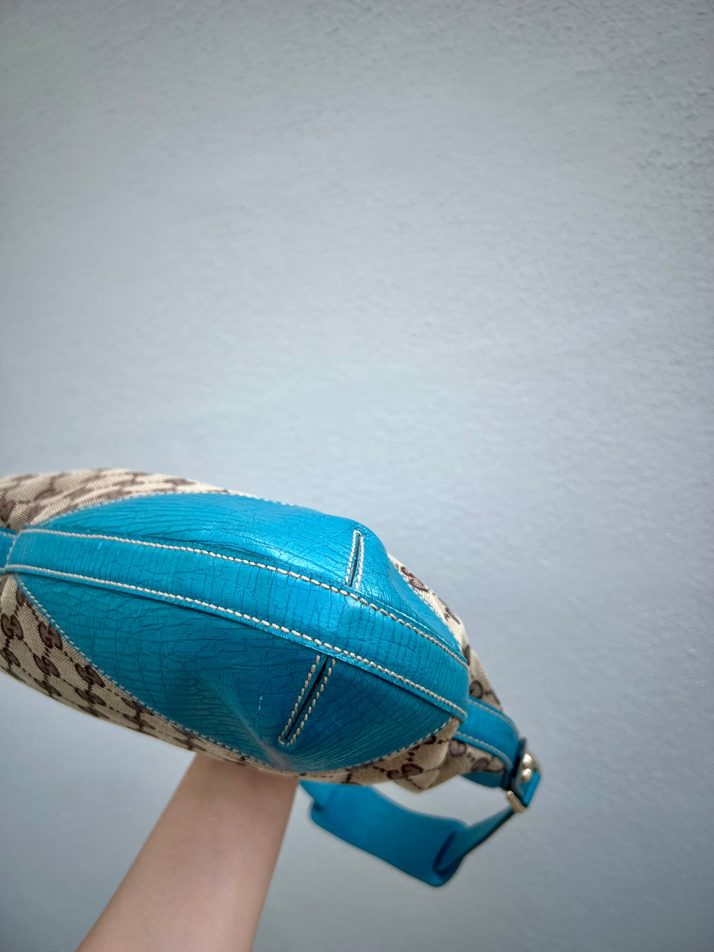 Pre-loved Gucci Horsebit Hasler Hobo Shoulder bag