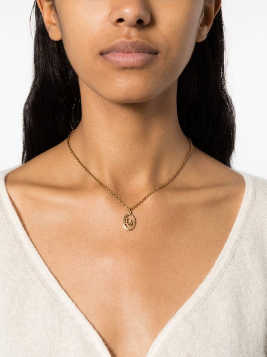 Pre-loved Vintage Christian Dior Logo Necklace