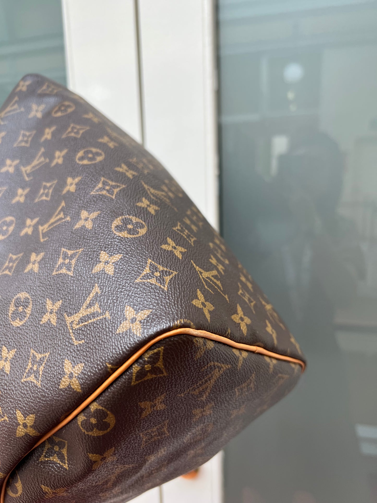 Pre-loved Louis Vuitton Speedy 30 Handbag Monogram 2017