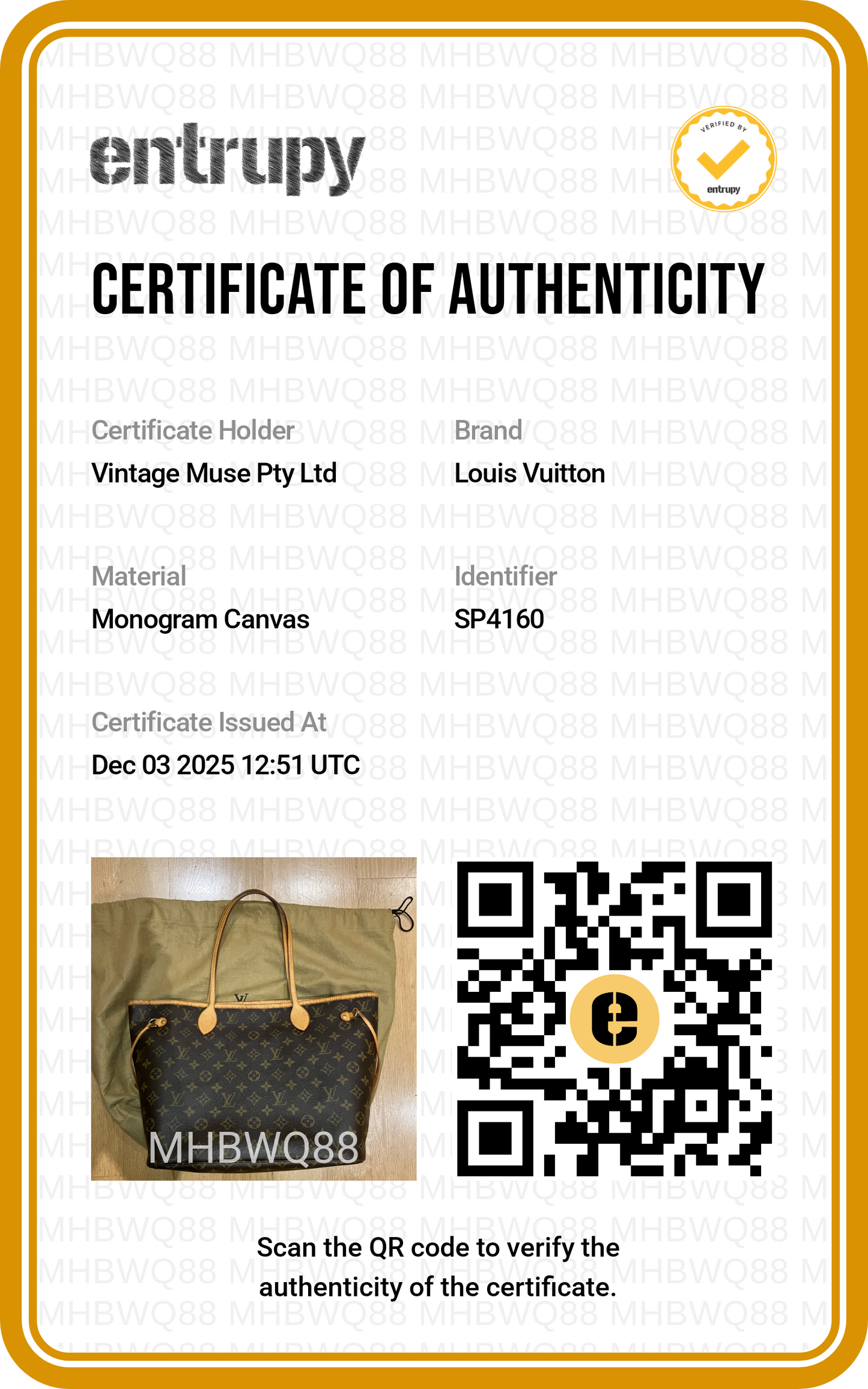 Pre-loved Louis Vuitton Neverfull Leather Tote MM Monogram 2010