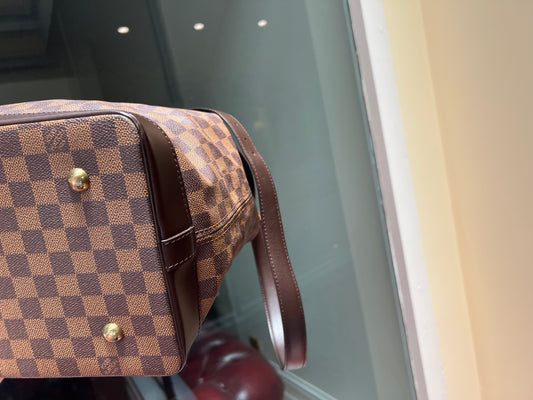 Pre-loved Louis Vuitton Damier Ebène West End Two-way Bag 1998