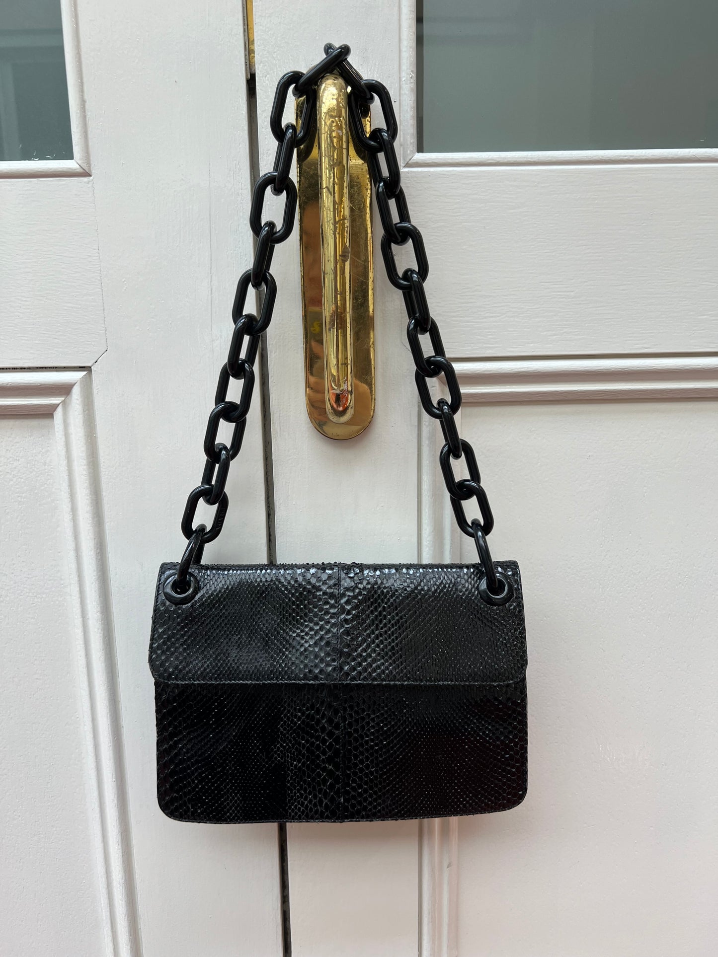 Pre-loved 90s Prada Strap Tote Bag