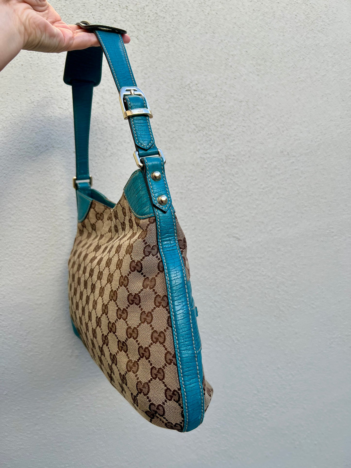 Pre-loved Gucci Horsebit Hasler Hobo Shoulder bag