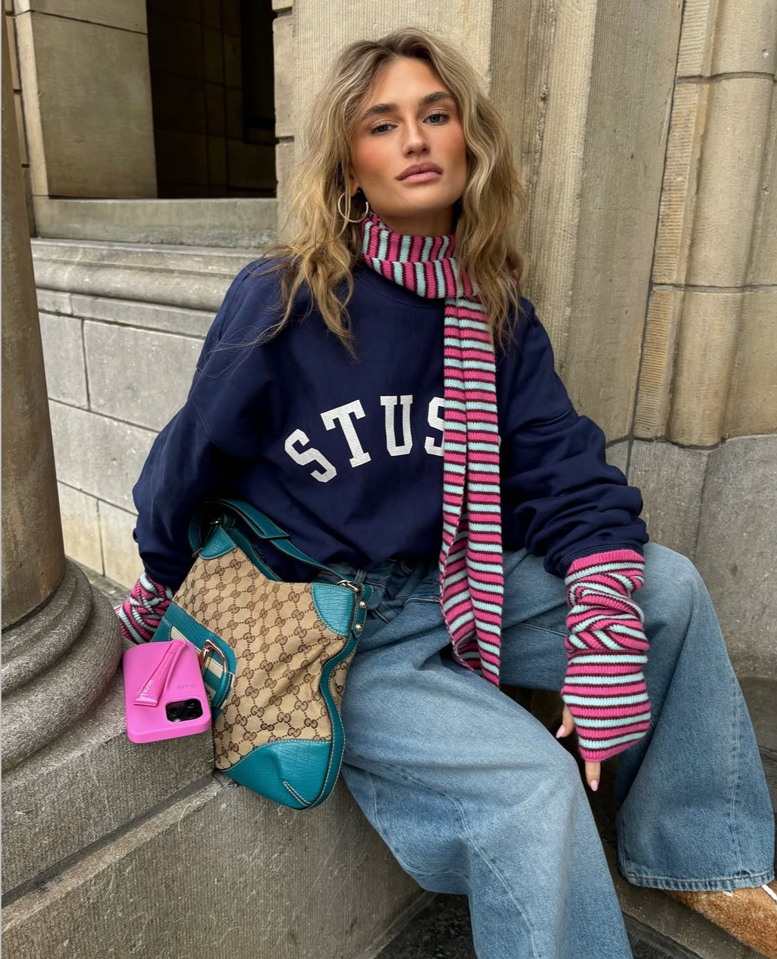 Pre-loved Gucci Horsebit Hasler Hobo Shoulder bag