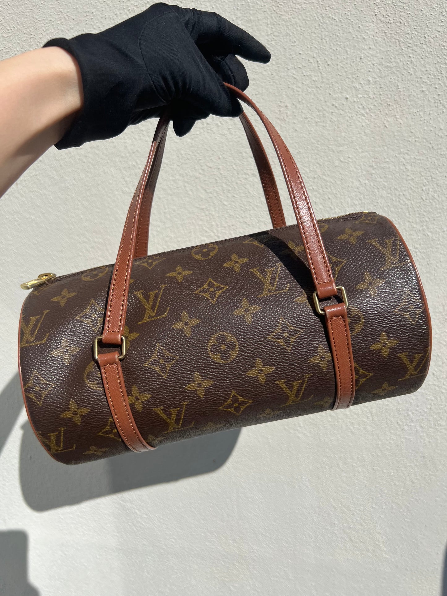 Pre-loved Louis Vuitton Brown Monogram Canvas Papillon 26cm Handbag