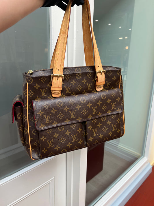 Pre-loved Louis Vuitton Monogram Canvas Multipli Cite Handbag