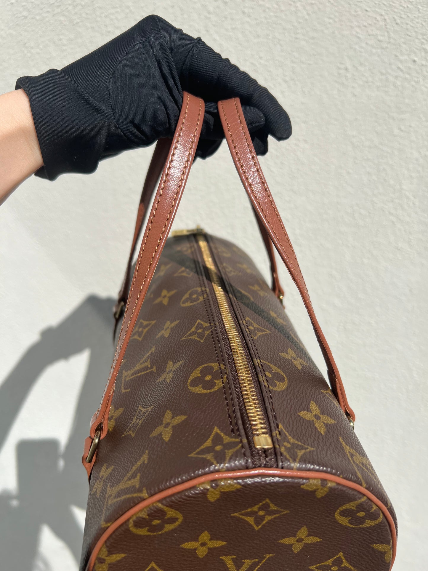 Pre-loved Louis Vuitton Brown Monogram Canvas Papillon 26cm Handbag