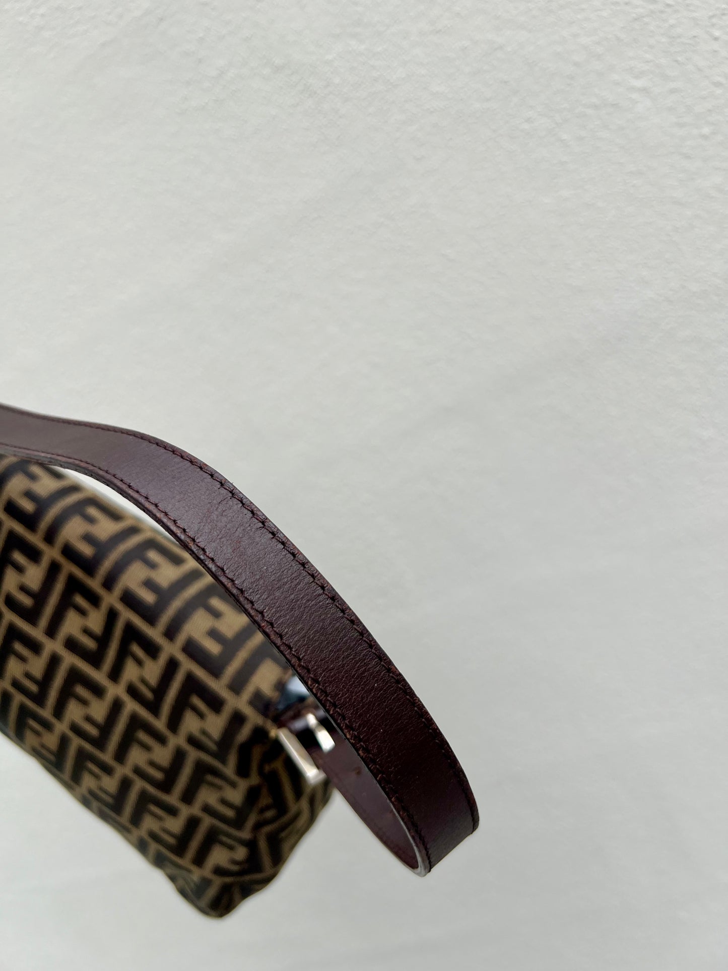 Pre-loved Fendi Vintage Zucca Mamma Handbag