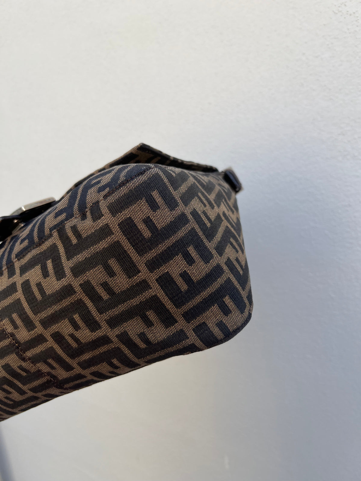 Pre-loved Fendi Vintage Zucca Mamma Handbag