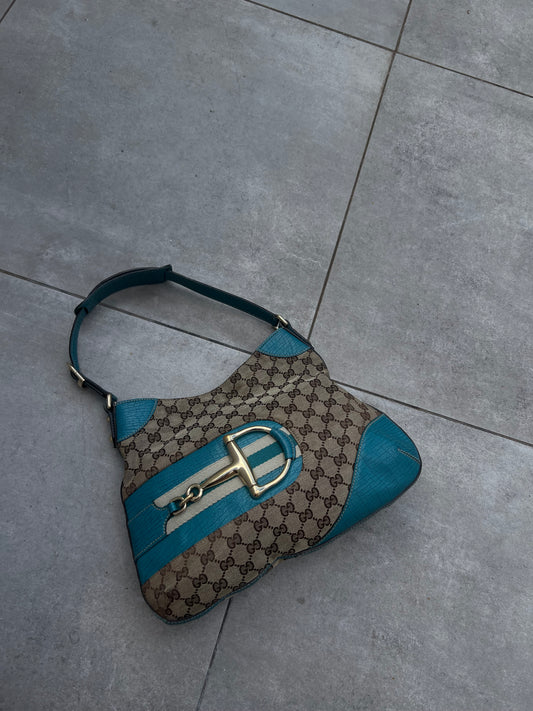 Pre-loved Gucci Horsebit Hasler Hobo Shoulder bag