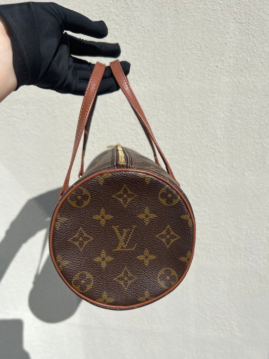 Pre-loved Louis Vuitton Brown Monogram Canvas Papillon 26cm Handbag