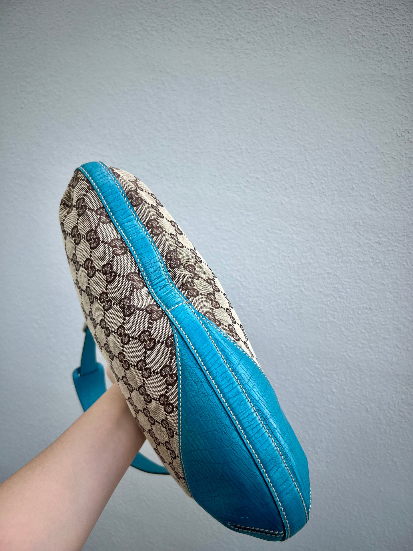 Pre-loved Gucci Horsebit Hasler Hobo Shoulder bag