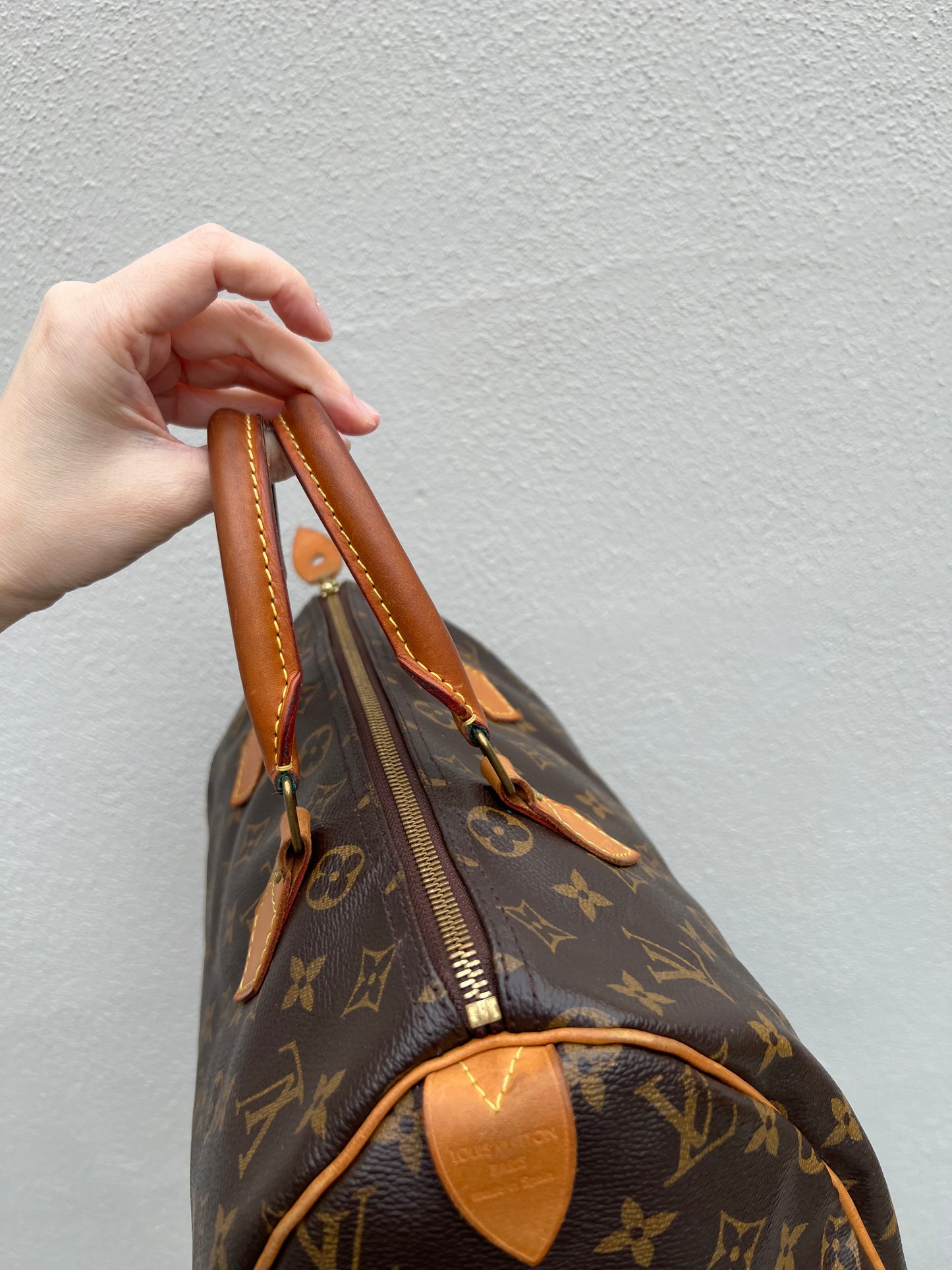 Pre-loved Louis Vuitton Speedy 30 Handbag Monogram 2012
