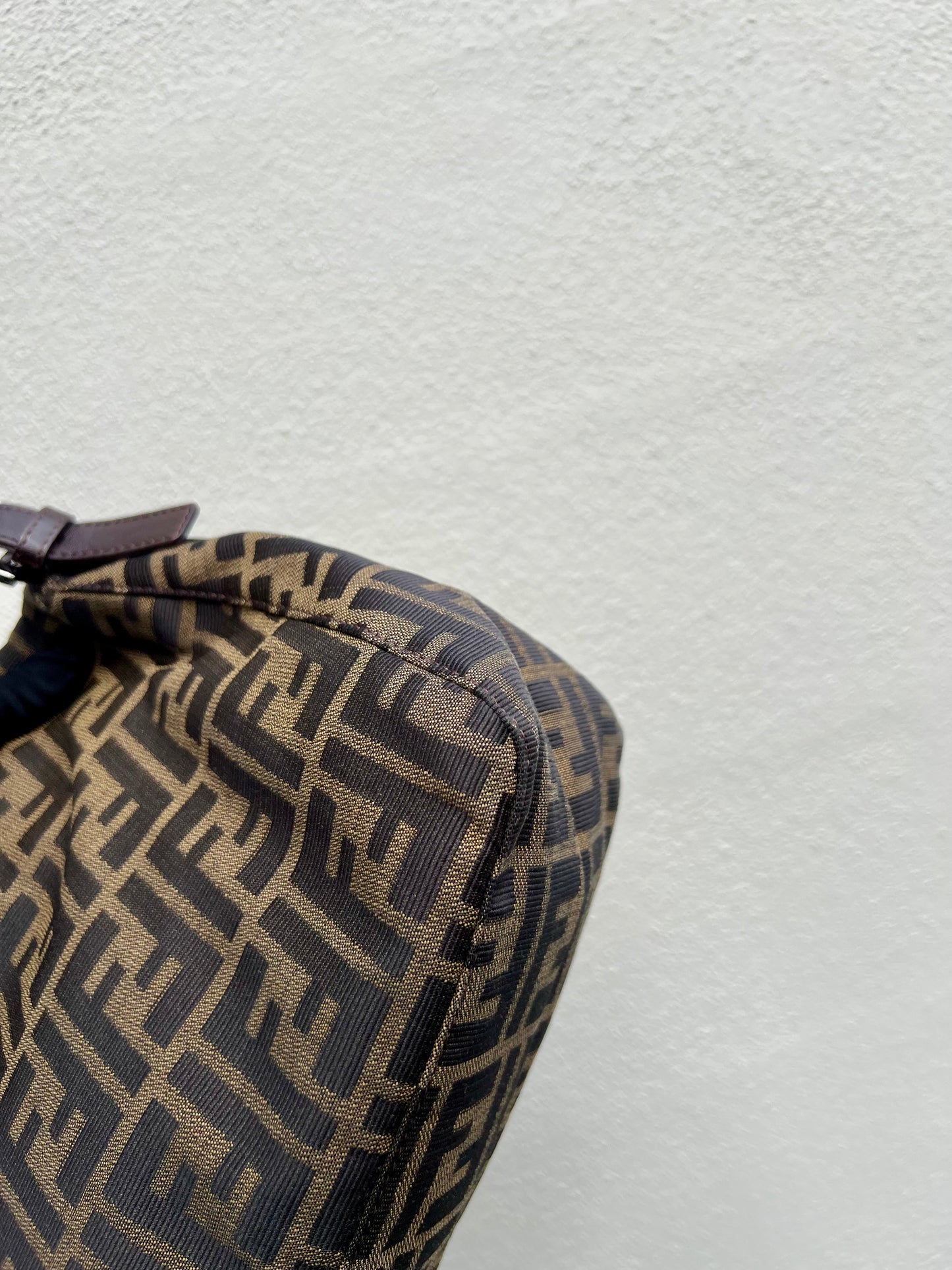 Pre-loved Fendi Vintage Zucca Mamma Handbag