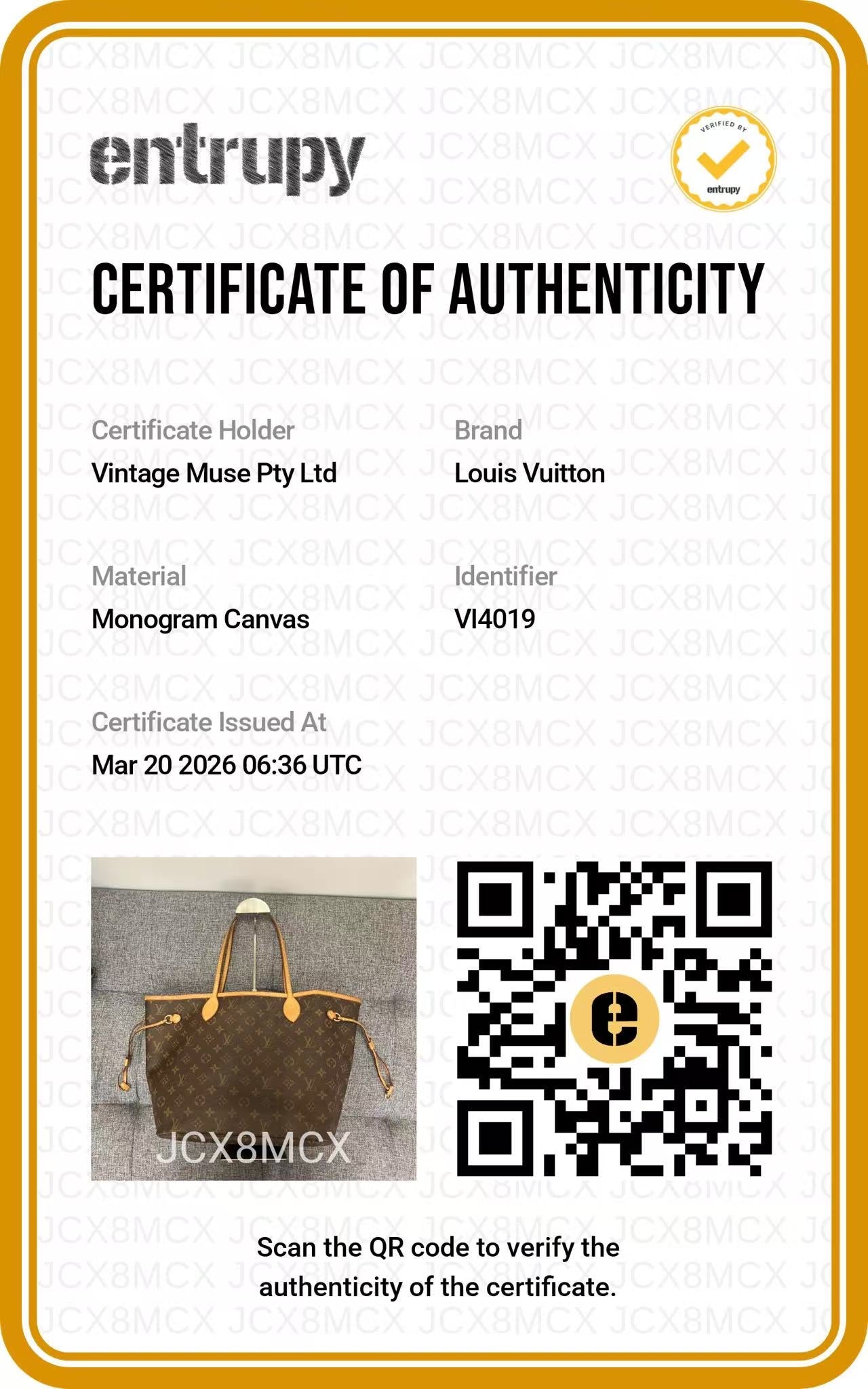 Pre-loved Louis Vuitton Neverfull Leather Tote MM Monogram 2009