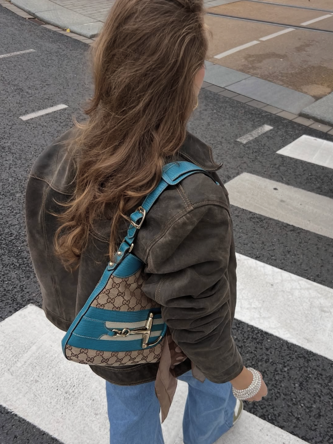 Pre-loved Gucci Horsebit Hasler Hobo Shoulder bag