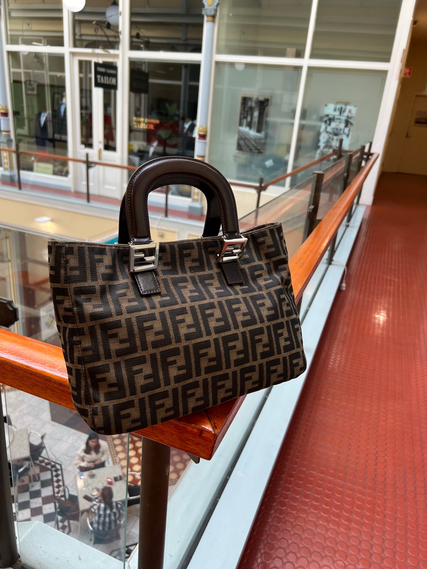 Pre-loved Fendi Vintage Zucca Print tote bag